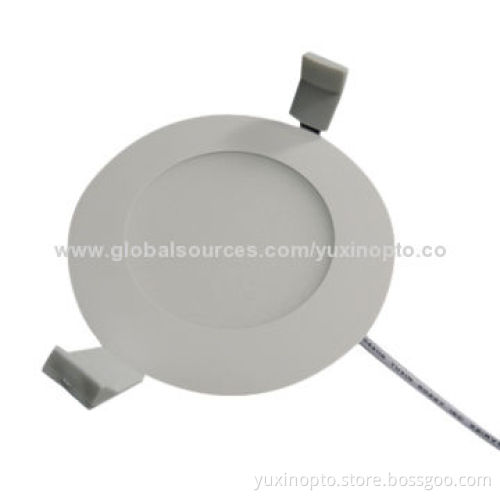 6W Round LED Panel Light, Compliant with RoHS Directive